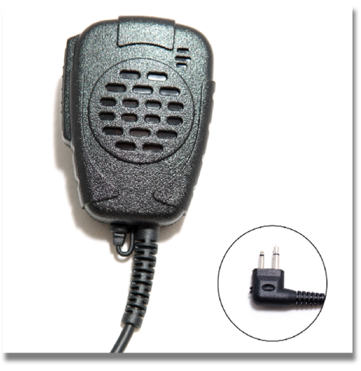 Rainproof Speaker Microphone - Motorola 2pin plug
Talk and listen without ever HOLDING your radio!
Push-To-Talk button and microphone are located on the accessory for quick and easy use.
3.5 mm jack for external listen-only earpiece earphone.
A strong swivel retaining clip on the back for convenience.
Heavy duty and Rainproof Design.
Rainproof Speaker Microphone - Motorola 2pin plug
Talk and listen without ever HOLDING your radio!
Push-To-Talk button and microphone are located on the accessory for quick and easy use.
3.5 mm jack for external listen-only earpiece earphone.
A strong swivel retaining clip on the back for convenience.
Heavy duty and Rainproof Design.